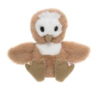 Charlie Bears Hoot Owl | Oatmeal Brown S | Bear & Me Plush Toy Gift