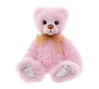Charlie Bears Lilly | Cute Pink Plush Collectable | Five-Way Jointed Collectable or Gift
