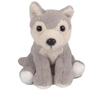 Charlie Bears mascot, from the Cuddle Cubs series, a small plush, 13 centimetres (Wolf)
