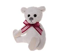 Charlie Bears - Mini Teddy Bear Keyring - 13cm Collectible Fluffy Plush Cute Keychain (Satin)