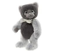 Charlie Bears - Miss Hap | Teddy Bear Plush Collectible Soft Toy - Grey 10.5"