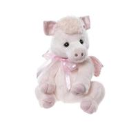 Charlie Bears Pigasus Flying Pig Teddy Bear Pink Numbered Limited Edition Collectable Plush Animal