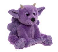 Charlie Bears Portcullis | Purple Mythical Gargoyle Fantasy Plush Character for Kids | Bearhouse Stuffed Toy