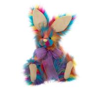 Charlie Bears Razzamatazz Collectable | Unique Multicoloured Bunny Rabbit | Soft Toy Plush