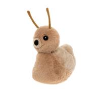 Charlie Bears Saffy Snail | Oatmeal Brown S | Bear & Me Plush Suitable from Birth Toy
