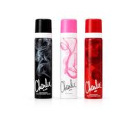 Charlie Body Spray Bundle - Black, Pink & Red Deodorant Body Spray 75ml Each - Custom Bundle created by VitaPoint