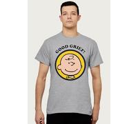 Charlie Brown Good Grief T-Shirt Peanuts Mid Grey S