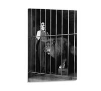 Charlie Chaplin Actor Posters Portrait Biography (30) Artworks Canvas Poster Wall Art Prints Home Modern Decor 20x30inch(50x75cm)