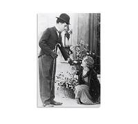 Charlie Chaplin Poster Classic Movie Poster Wallpaper (10) Poster Print Art Wall Painting Canvas Posters Modern Bedroom Decor 08x12inch(20x30cm)