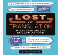Charlie Croker Lost in Translation Paperback Book Charlie Croker Multicolor