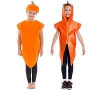 Charlie Crow Carrot Costume for kids 3-8 years.