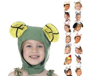 Charlie Crow Frog Hood for kids 3+ years.