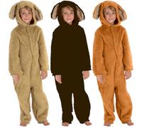 Charlie Crow Fur Red Setter/Labrador Dog Costume for Kids 7-9 years