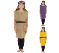 Charlie Crow Jacob Shepherd Innkeeper Costume for Kids one size 3-8 Years. (Brown)