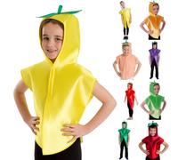 Charlie Crow Lemon Fruit Costume for kids 3-8 years.