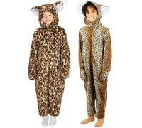Charlie Crow Suede Leopard costume for kids 7-9 Years