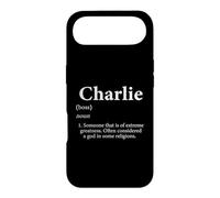 Charlie Definition Funny Boy Name Birthday Git For Charlies Case for iPhone Air