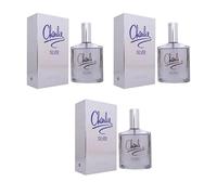 Charlie EDT Silver Eau de Toilette, 100ml, Pack of 3