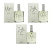 Charlie EDT White, 100ml, Pack of 3