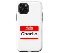 Charlie, Hello My Name is Name Tag, Badge Case for iPhone 11 Pro