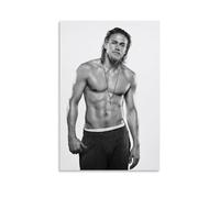 Charlie Hunnam 1 Poster for Bedroom Canvas Art Picture Print Room Wall Art Decor Posters 24x36inch(60x90cm) Unframe-Style
