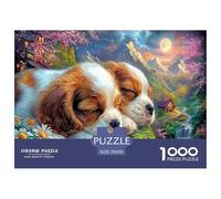 Charlie King's Beagle Jigsaw Puzzles Puzzles for Adults Kids. 1000 Pieces Mountain Forest Whimsical Challenge Toy s Home Decoration for Adults& Kids Age 14 Years Up 70x50cm/1000pcs