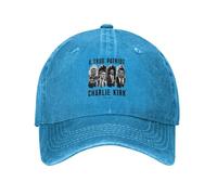 Charlie Kirk A True Patriot Hat for Men Women Baseball Hats Adjustable Trucker Cap Blue
