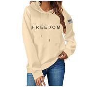 Charlie Kirk Freedom Tshirt - Freedom Charlie Kirk Sweatshirt & Hoodie Patriot RIP Memorial Long-Sleeve Shirt Unisex (UK, Alpha, XL, Regular, Regular, hoodie, Beige)