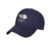 Charlie Kirk is A Hero Hat for Men Women Baseball Hats Adjustable Trucker Cap Navy Blue