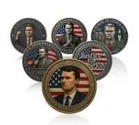 Charlie Kirk Memorial Coin - Truth & Freedom Tribute for Fans, A Memory of Charlie Kirk, Young Hero Charlie Kirk 1993-2025