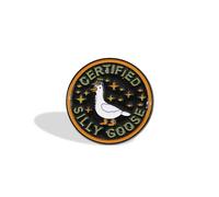 Charlie Kirk Pin Silly Goose Freedom Pin Enamel Pins for Backpacks Collectible Pins for Jackets and Bags, L, Zinc, no gemstone