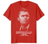 Charlie Kirk Shirt, RIP Charlie Kirk Shirt, A True Patriot Charlie Kirk Outfit, Charlie Kirk Memorial Freedom Tee (UK, Alpha, S, Regular, Regular, Red)