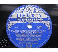 Charlie Kunz - Charlie Kunz Piano Medley No D91 No 1 78 Decca F9205 EX 1950s