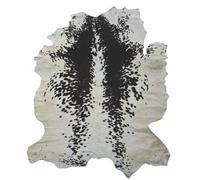 Charlie LONDON Cow Skin Hair on Hide 100% Pure Cow Hide Large Decorative/Carpet/Rug/Wall Leather - Brown, Black and white Colour (241-6)