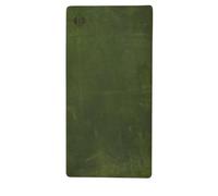 CHARLIE LONDON Leather Desk MAT-Waterproof Laptop MAT for Desk-1.1-1.8MM THICK-80X40 CM Topper-Travel Friendly Keyboard MATS for Desk in 4 Elegant Color (Green)