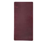 CHARLIE LONDON Leather Desk MAT-Waterproof Laptop MAT for Desk-1.1-1.8MM THICK-80X40 CM Topper-Travel Friendly Keyboard MATS for Desk in 4 Elegant Colors (Maroon)