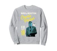 Charlie Parker Bird in Boston Live at the Hi Hat 1953 Sweatshirt