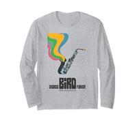 Charlie Parker Birdland New York 1955 Long Sleeve T-Shirt