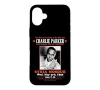 Charlie Parker King of the Alto Sax Live Syria Mosque 1950 Case for iPhone 16 Plus