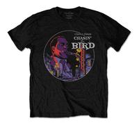 Charlie Parker Men's Chasin´ The Bird Hollywood Cotton T-Shirt in Black | Size: Small Charlie Parker Black S