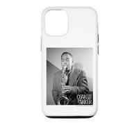 Charlie Parker Playing Sax Black and White Photo Case for iPhone 12/12 Pro