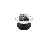 Charlie Parker Playing Sax Black and White Photo PopSockets Adhesive PopGrip