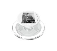 Charlie Parker Playing Sax Black and White Photo PopSockets PopGrip for MagSafe
