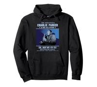 Charlie Parker Reynolds Hall Philadelphia 1951 Blue Photo Pullover Hoodie
