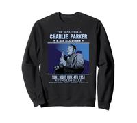 Charlie Parker Reynolds Hall Philadelphia 1951 Blue Photo Sweatshirt