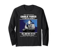 Charlie Parker Reynolds Hall Philadelphia 1951 Long Sleeve T-Shirt