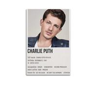CHARLIE PUTH Retro Style, Star Theme Posters, Coffee Shop Music Hall Hanging Paintings_upscayl_2x_upscayl-lite-4x Poster Canvas Wall Art For Living Room Bedroom Gaming Room Office Posters 24x36inch(60