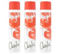 Charlie Red Body Spray 75ml - X3 Long Lasting Women’s Deodorant Body Spray - Elegant, Feminine & Refreshing Fragrance with Floral and Musk Notes - Everyday Freshness & Confidence for Women