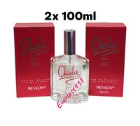 Charlie Red by Revlon EDT 2x 100ML Base Notes Of Amber, Honey, Musk Sandalwood