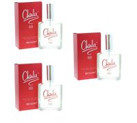 Charlie Red Eau Fraiche Spray for Women 100ml x 3